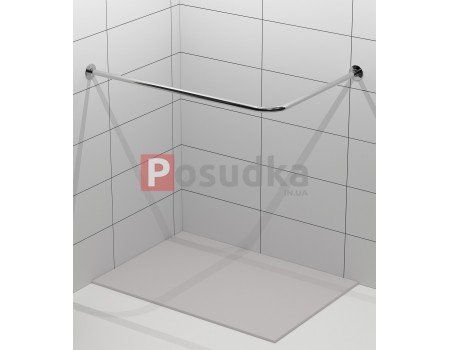 Карниз для ванной угловой нержавейка