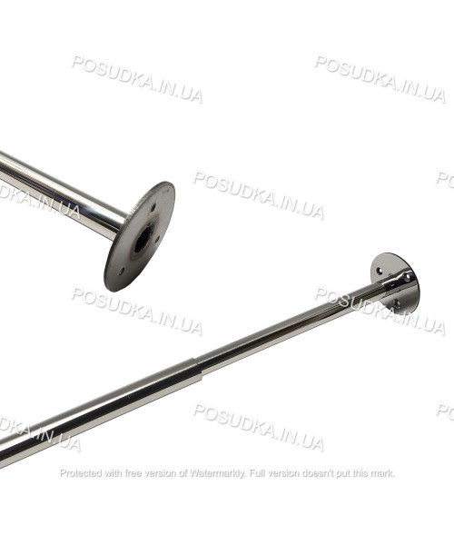 Карниз для ванной нержавейка 140-250 см ArcHi