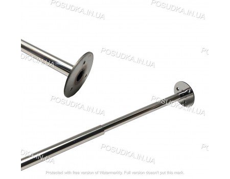 Карниз из нержавеющей стали для душа ванной ArcHI 140-250 см