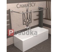 П-образный карниз для ванной 700*100*700 см