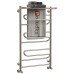 Рушникосушарки водяні з поличкою нержавіюча сталь з нижнім підключенням ZIGZAG 40*100