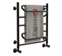 Полотенцесушитель Ш х В 40*60 водяной ZIGZAG черный цвет