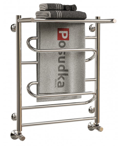 Рушникосушарка з поличкою Ш х В 40*70 водяна ZIGZAG