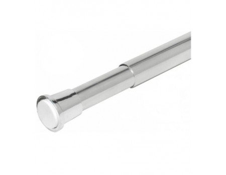 Карниз для ванной телескопический алюминиевый Велла  120-200 см