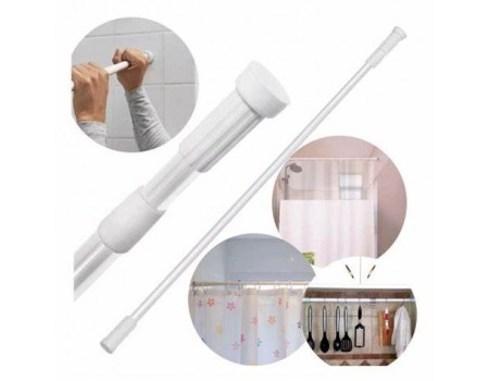 Карниз для душа телескопический в проем Prima 75-120 см