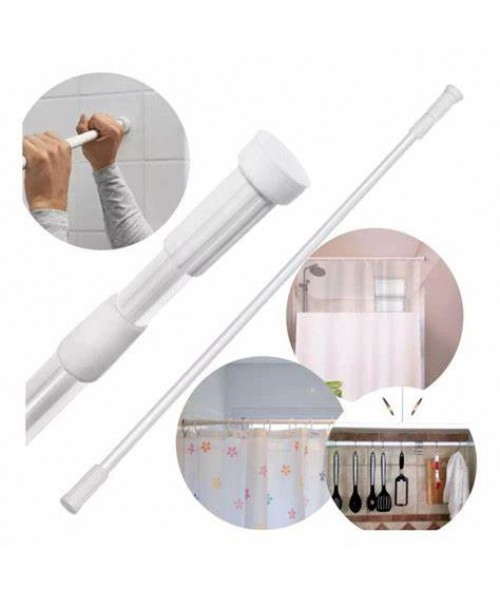 Карниз для ванної без свердління Prima 120-200 см Білий