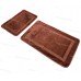 Набір килимків подвійний Vonaldi 50*80 40*50 шоколадний