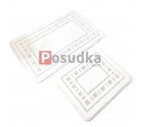  Набор ковриков в ванную Vonaldi 50*80 40*50 Белый