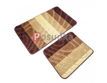 Килимок біля ванни Епіцентр Бежевий