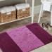 Набор фиолетовых ковриков для ванной на резиновой основе