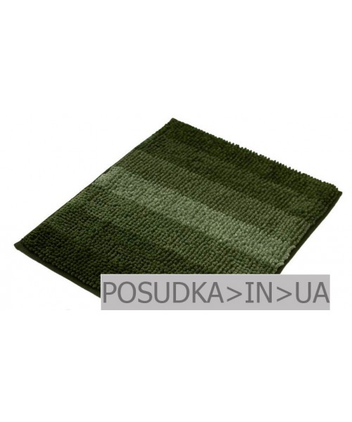 Коврик микрофибра 50*60 см Дариана Махрамат ТЕМНО-ЗЕЛЕНЫЙ
