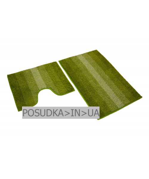 Набір килимків для ванної Даріана Махрамат СВІТЛО-ЗЕЛЕНИЙ