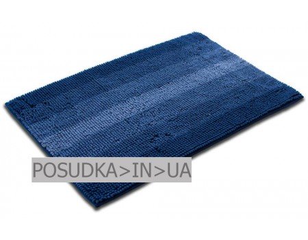 Коврик в ванную комнату микрофибра 60*90 см  Махрамат СИНИЙ