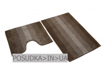 Комплект килимків для ванної та туалету Махрамат 60*90 + 50*60 см БІЖОВИЙ
