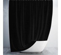 Штора для ванной Tropik Black 240*200 см