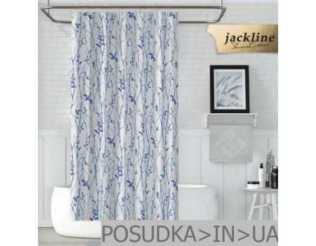 Шторка для ванной из ткани Jackline Ivy BS3236 Плющ полиестр