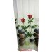 Шторка в душ  Jackline Red Rose BS12005 Красные розы полиестр