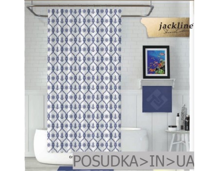 Шторка для ванної тканини Jackline Cruize BS1481-7 Морська тема поліестр