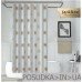 Защитная занавеска для душа  Jackline Square BS6969 Геометрия бежевая 180*200 см