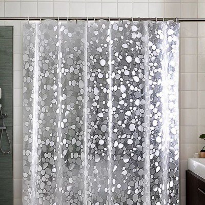 Шторка в ванную 3 Д Камушки 240*200 см
