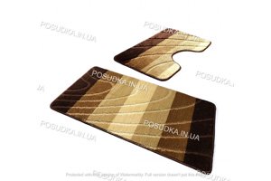 Акриловый коврик для ванной комнаты