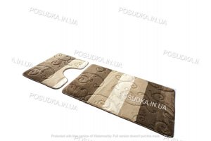 Комплект килимків для ванних кімнат