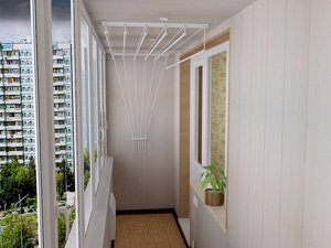 Сушарка для білизни на балкон