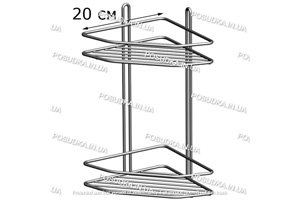 Угловые полочки из нержавейки