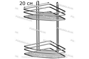 Полиці кутові для ванної