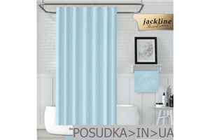 Однотонные шторки для душа