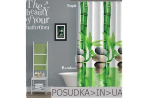 Шторки для душу з малюнком